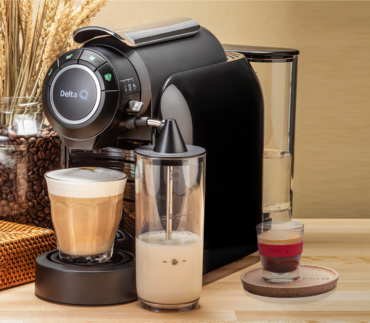  Delta Q Portuguese Amazing Espresso Machine, rápido, blanco :  Hogar y Cocina