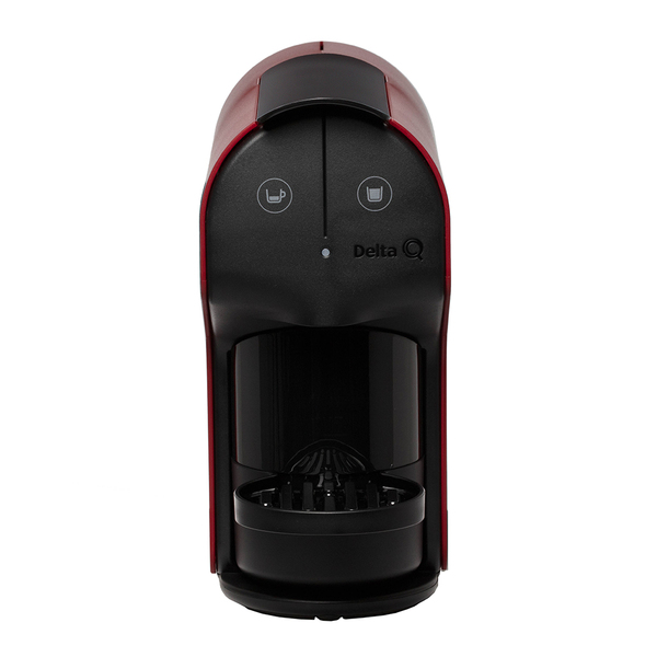 Cafetera Delta Q MNQC220 Miniqool manual roja para cápsulas monodosis 110V