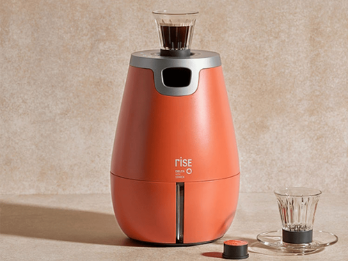 Machine à Café Delta Q Quick Rouge - Capsules - Simple Et Rapide - Plateau Rotatif